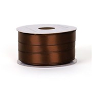 Traka saten 16mm/50m premium smeđa 850