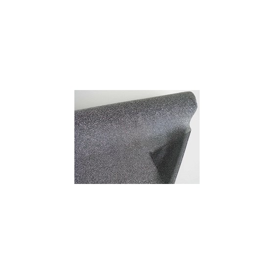 Lame rola 48cmx5m - crna/srebrna