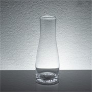 Staklo vaza boca h26cm d9,5cm o6cm