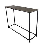 Stol konzola 117x30xh85cm brončana/crna
