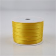 Traka saten 6mm/50m premium žuta 645