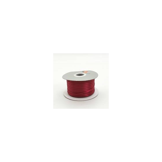 Traka saten 3mm/100m premium sherry 789