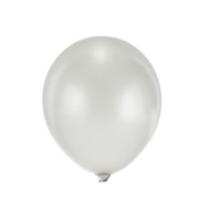 Baloni metalik 30cm, 50kom - srebrna