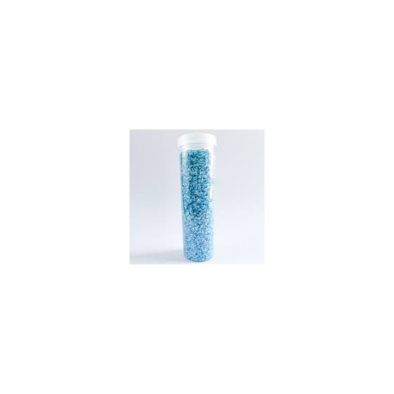 Staklo drobljeno 550g-pastel plava