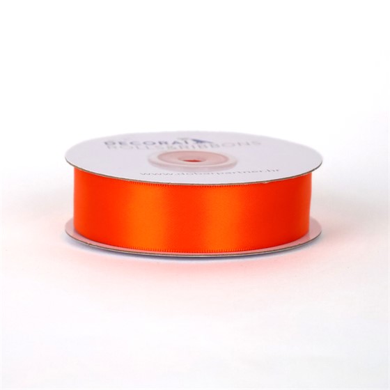 Traka saten 25mm/25m premium narančasta 761
