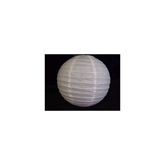 Papirnati lampion - 20cm bijeli