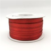Traka saten 6mm/50m standard scarlet crvena 260