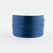 Traka saten 3mm/100m premium t.plava 365