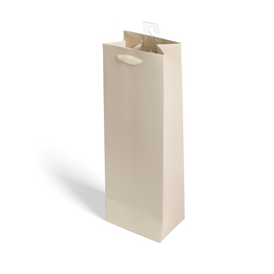 Vrećica 12x9cm h36cm za bocu krem