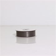 Traka saten 25mm/25m premium metal siva 017