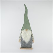 Patuljak 16x4cm h46cm siva/mint zelena