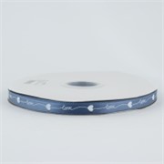 Traka saten love 10mm/73,15m plava