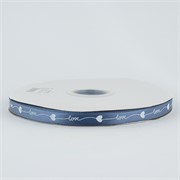 Traka saten love 10mm/73,15m plava