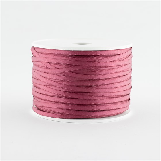 Traka saten 3mm/100m premium victorian roza 174