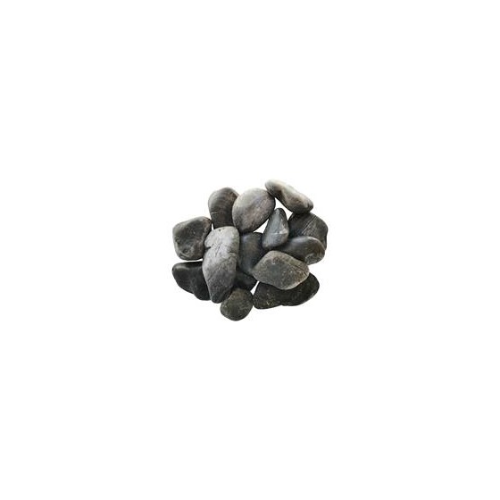 Riječni kamen 2-4cm 1kg-sjaj crna