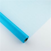 Organdi rola lux efekt 48cmx10m - cyan plava