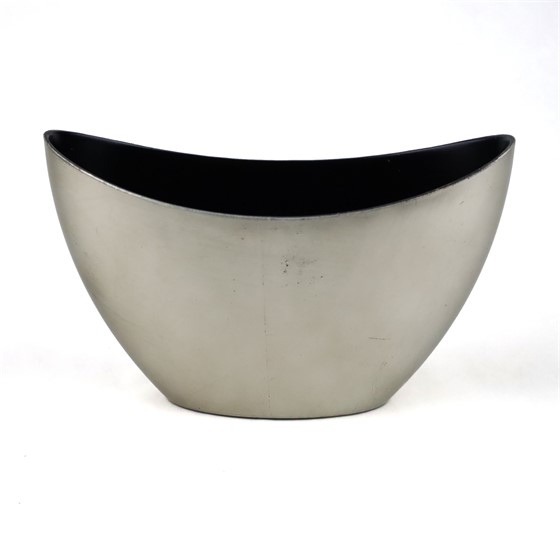 Posuda plastična lađa 24x10xh14cm granit zelena