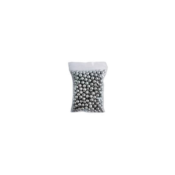 Perle 8mm 100g - srebrna