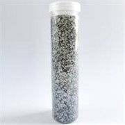 Staklo drobljeno 550g-pastel srebrna