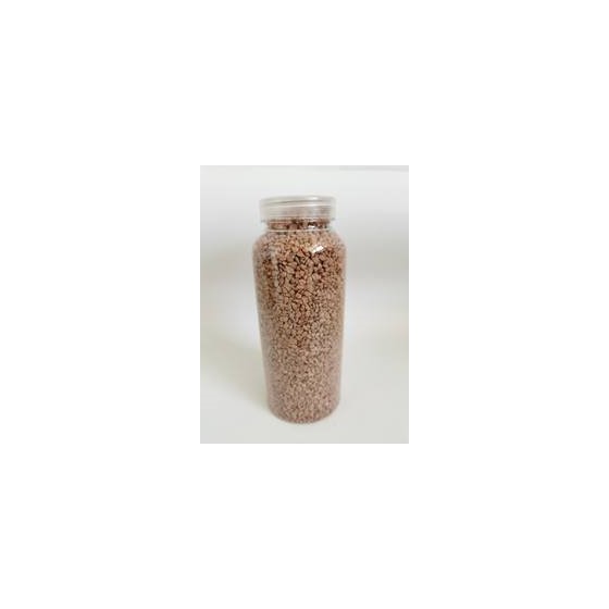 Bojano kamenje 2-4mm 1kg - smeđa