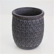 Cement posuda plet d24xh28cm t.siva