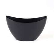 Posuda plastična lađa 24x10xh14cm crna