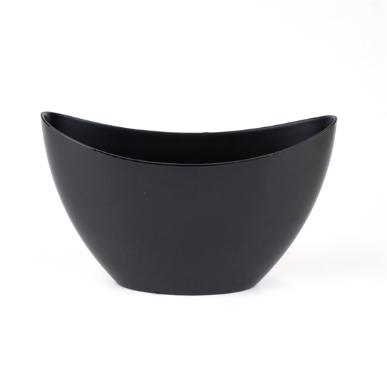 Posuda plastična lađa 24x10xh14cm crna