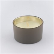 Svijeća u čaši 8,8xh5cm mat/zlato - miris Poison - sand