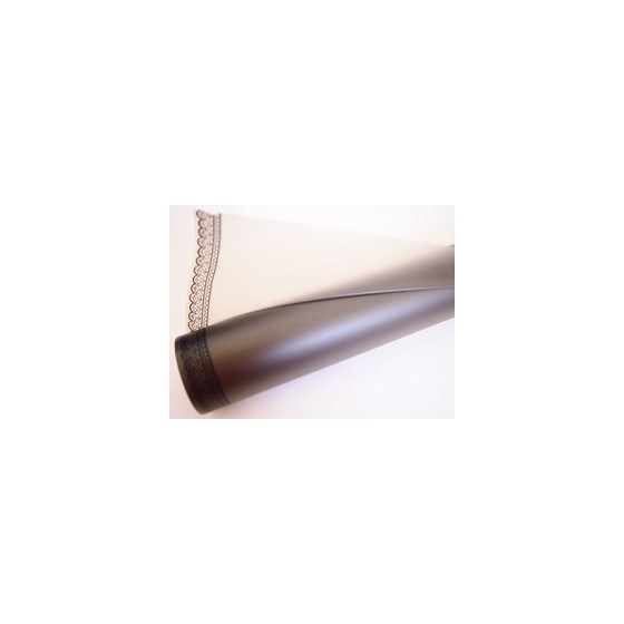 Charm folija Čipka rola 60cm/15m - siva/Crna