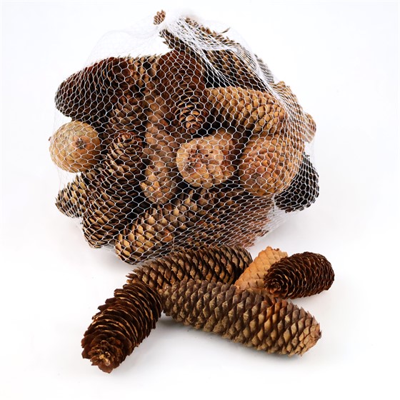Suho: šišarke 1kg natur