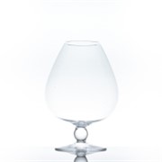 Staklo čaša konjak h20cm d14cm o6,5cm