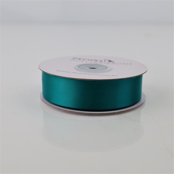 Traka saten 25mm/25m premium jade zelena 346
