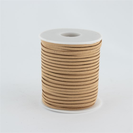 Konop suede 2,5mm/45,7m sv.smeđa-tan