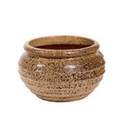 Keramička posuda - ćup glaziran h28 d46cm krem