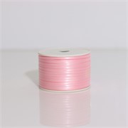 Traka saten 3mm/100m premium powder pink 115