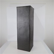 Stup - aluminij 26x26xh80cm antik olovno siva