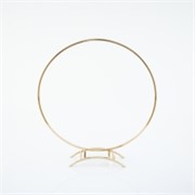 Obruč zlatni metalni - 60xh69cm