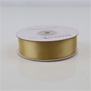 Traka saten 25mm/25m premium zlatna