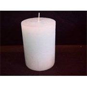 Svijeća frost 6,8xh9,5cm - aqua zelena