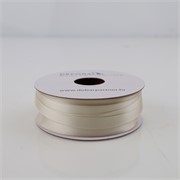 Traka saten 10mm/50m premium antique bijela 028