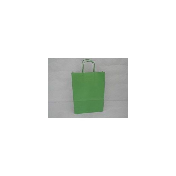 Vrećica 26x12x35cm papir svjetlo zelena
