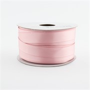 Traka saten 16mm/50m premium pastel roza 158