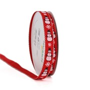 Traka sa snjegovićem 15mm/20m crvena/bijela 77