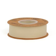 Traka mat organdi 25mm/20m krem 02