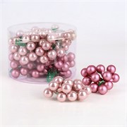 Staklene kuglice na žici 20mm/144kom - wild rose P/M
