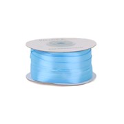 Traka saten 6mm/50m standard topaz plava 308
