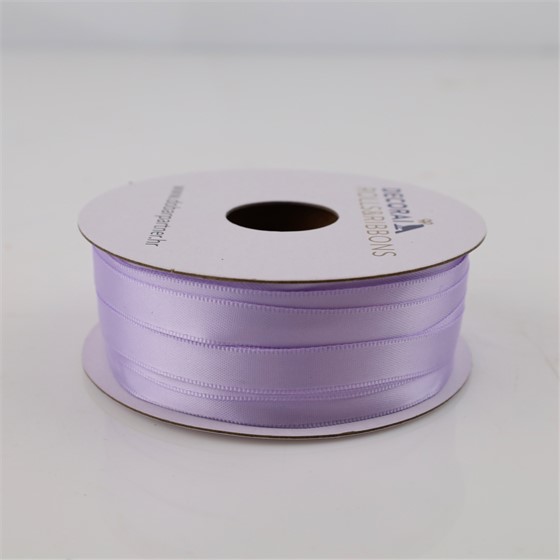 Traka saten 10mm/50m premium lila mist 420