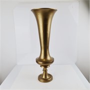 Vaza metalna 28xh81cm antik zlatna