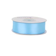 Traka saten 25mm/25m standard topaz plava 308