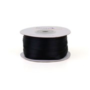 Traka saten 6mm/50m standard crna 030
